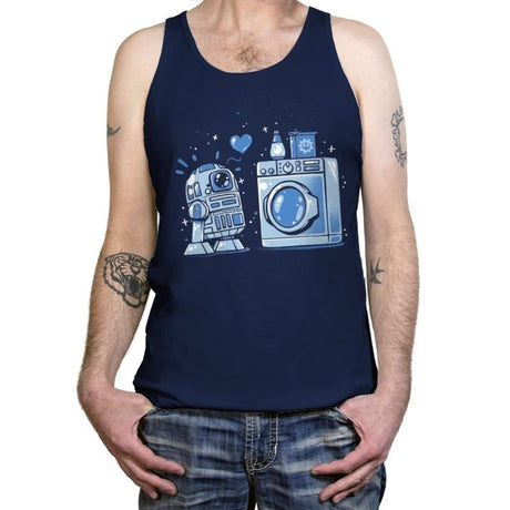 Machine Love - Tanktop Tanktop RIPT Apparel X-Small / Navy