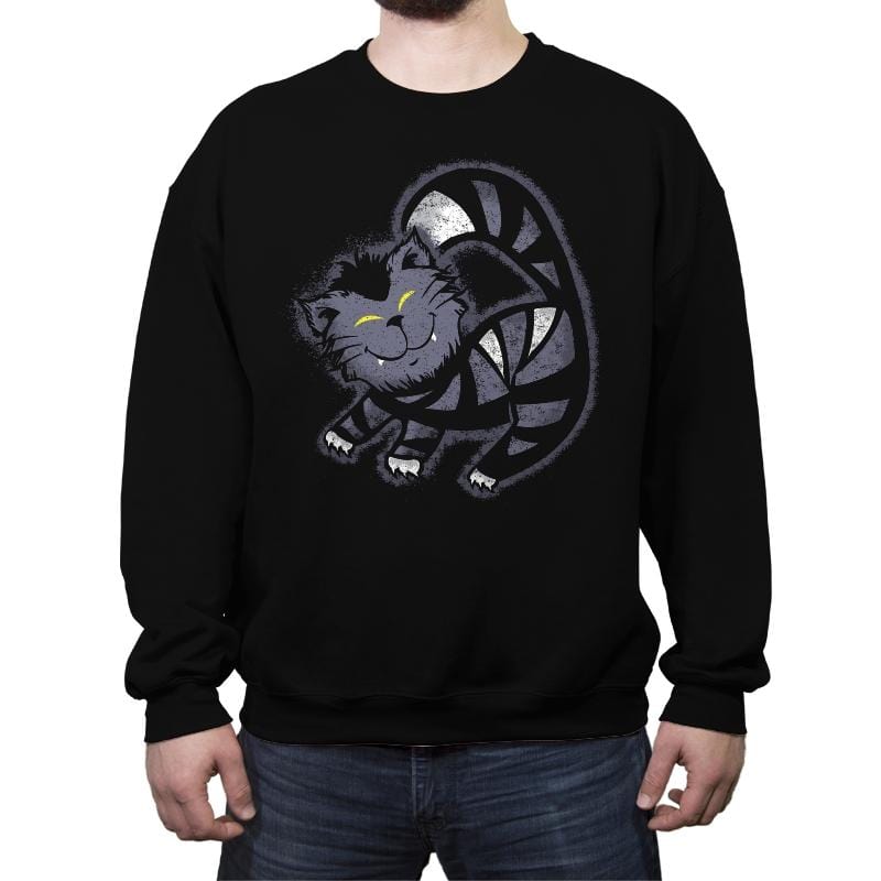 Mad Cat - Crew Neck Sweatshirt Crew Neck Sweatshirt RIPT Apparel Small / Black