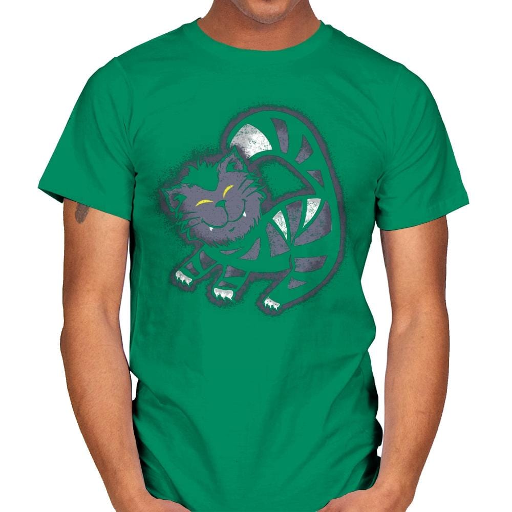 Mad Cat - Mens T-Shirts RIPT Apparel Small / Kelly Green