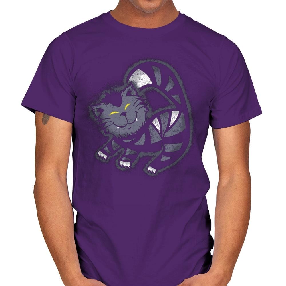 Mad Cat - Mens T-Shirts RIPT Apparel Small / Purple