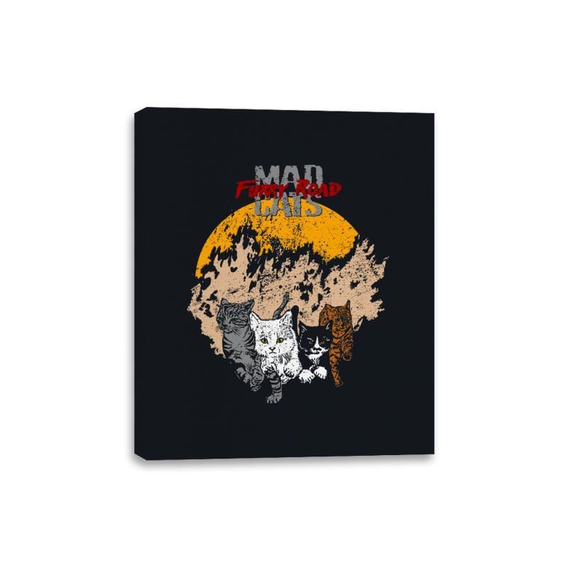 Mad Cats - Canvas Wraps Canvas Wraps RIPT Apparel 8x10 / Black