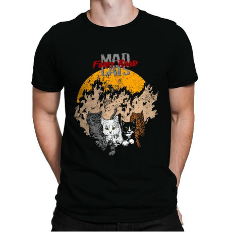 Mad Cats - Mens Premium T-Shirts RIPT Apparel Small / Black