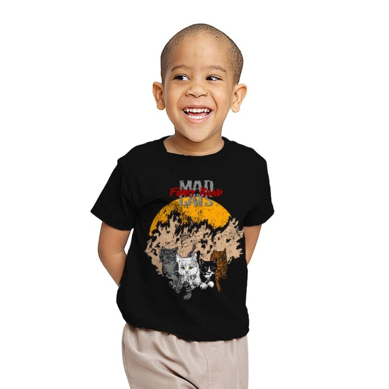 Mad Cats - Youth T-Shirts RIPT Apparel X-small / Black