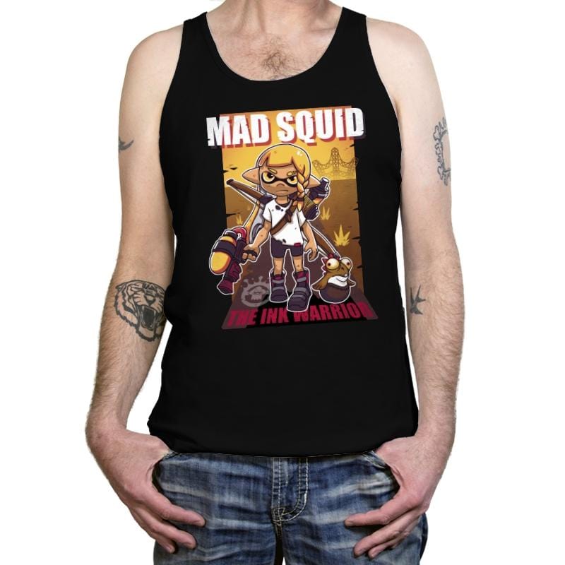 Mad Squid - Tanktop Tanktop RIPT Apparel X-Small / Black