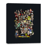 Made of Movies The Sequel - Canvas Wraps Canvas Wraps RIPT Apparel 16x20 / Black