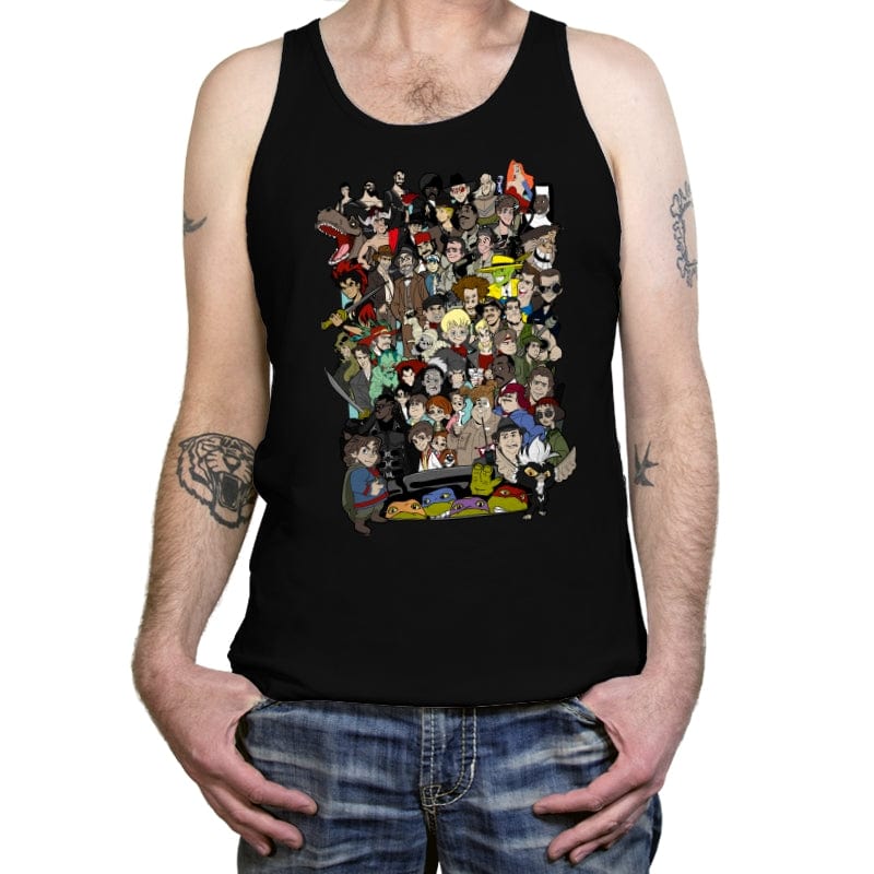 Made of Movies The Sequel - Tanktop Tanktop RIPT Apparel X-Small / Black