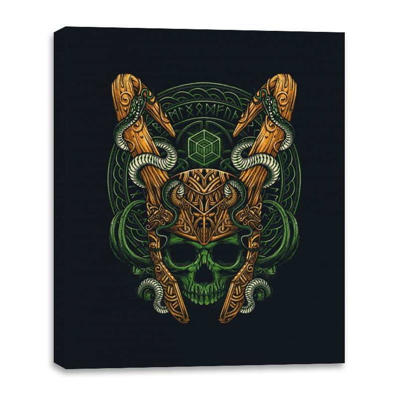 Madness and Mischief - Canvas Wraps Canvas Wraps RIPT Apparel 16x20 / Black