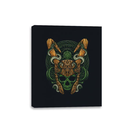 Madness and Mischief - Canvas Wraps Canvas Wraps RIPT Apparel 8x10 / Black