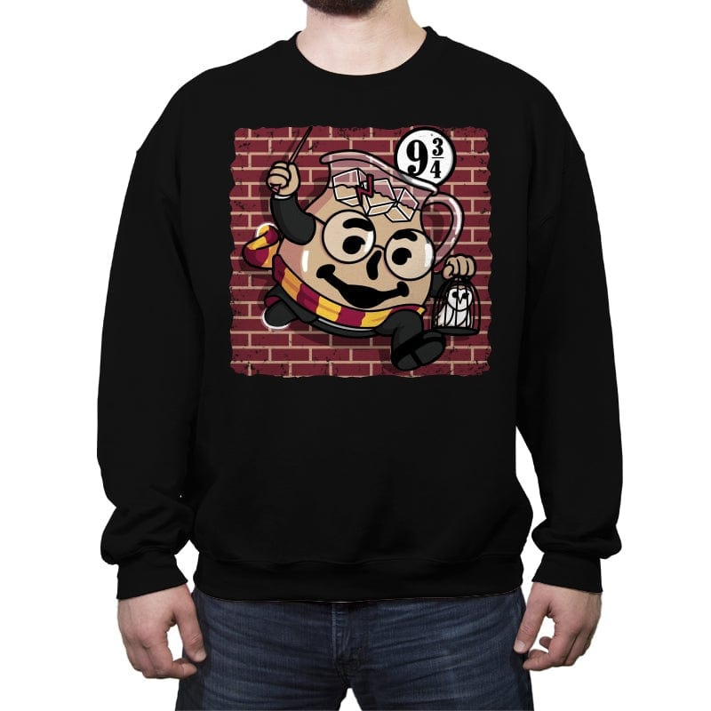 Magic Drink! - Crew Neck Sweatshirt Crew Neck Sweatshirt RIPT Apparel Small / Black