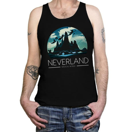 Magical World - Tanktop Tanktop RIPT Apparel X-Small / Black