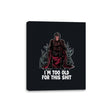 Magneto is Too Old - Canvas Wraps Canvas Wraps RIPT Apparel 8x10 / Black