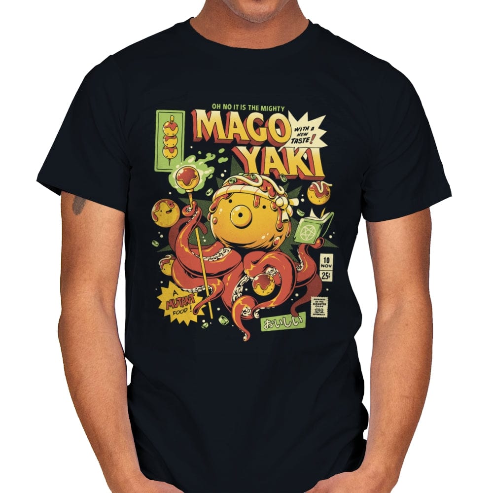 Magoyaki - Mens T-Shirts RIPT Apparel Small / Black