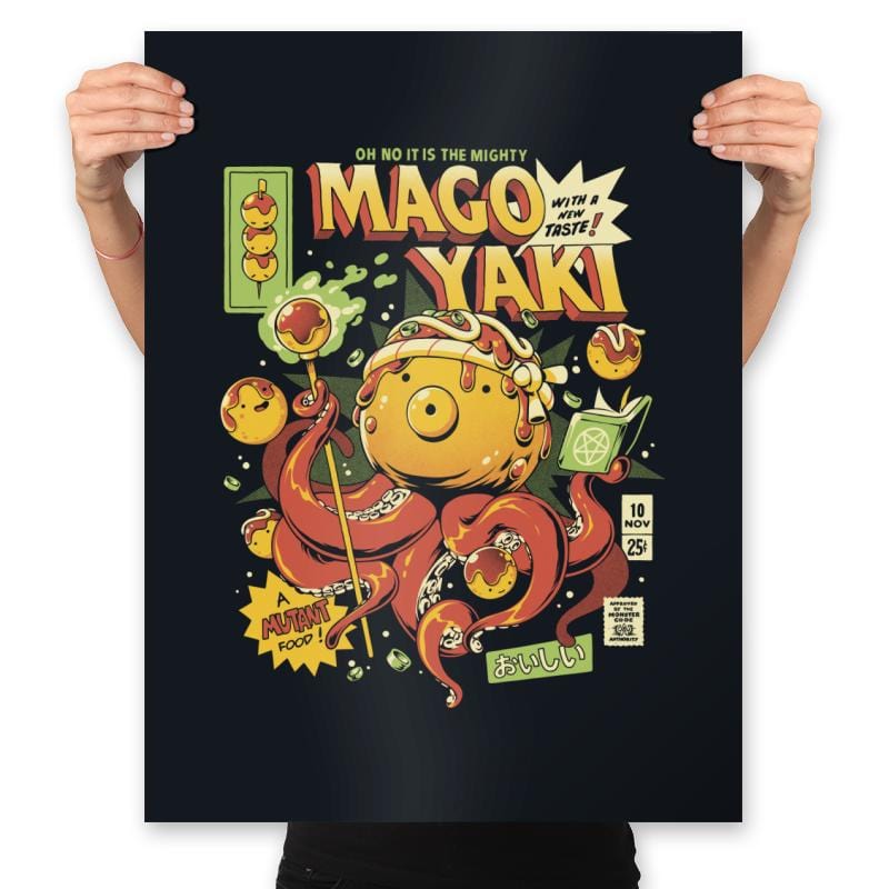 Magoyaki - Prints Posters RIPT Apparel 18x24 / Black