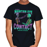 Maintain Eye Contact - Mens T-Shirts RIPT Apparel Small / Black