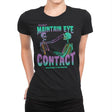 Maintain Eye Contact - Womens Premium T-Shirts RIPT Apparel Small / Black