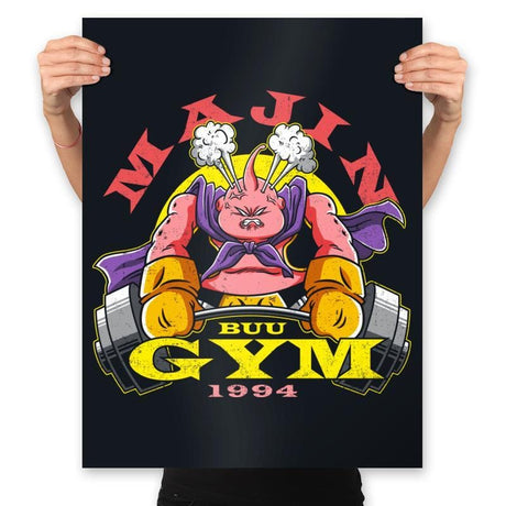 Majin Buu Gym - Prints Posters RIPT Apparel 18x24 / 151515