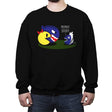 Mama Pac, Dada Bill - Crew Neck Sweatshirt Crew Neck Sweatshirt RIPT Apparel Small / Black