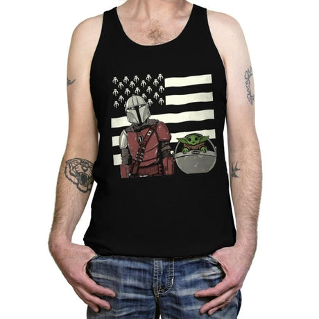 Mandalonia - Tanktop Tanktop RIPT Apparel X-Small / Black