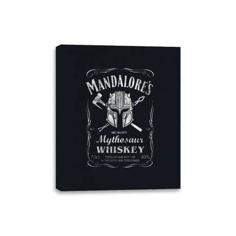 Mandalore's Whiskey II - Canvas Wraps Canvas Wraps RIPT Apparel 8x10 / Black