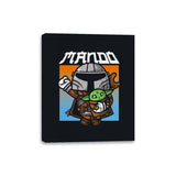 MANDO - Canvas Wraps Canvas Wraps RIPT Apparel 8x10 / Black