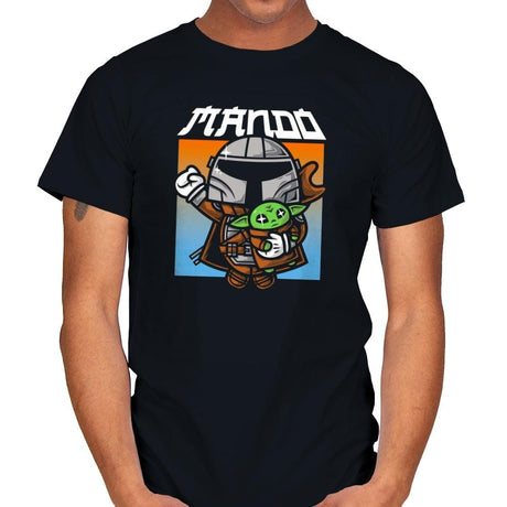 MANDO - Mens T-Shirts RIPT Apparel Small / Black