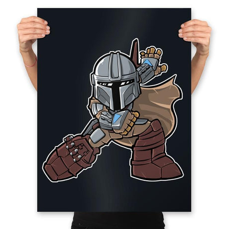 Mandoman - Prints Posters RIPT Apparel 18x24 / Black