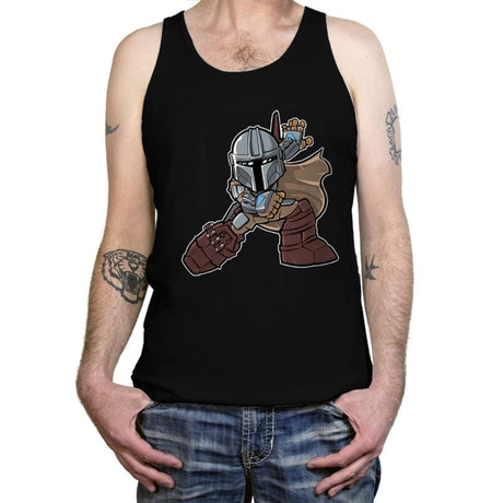 Mandoman - Tanktop Tanktop RIPT Apparel X-Small / Black