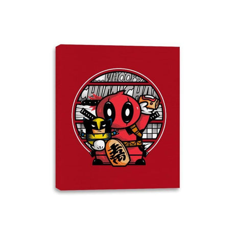 Maneki-Merc - Canvas Wraps Canvas Wraps RIPT Apparel 8x10 / Red