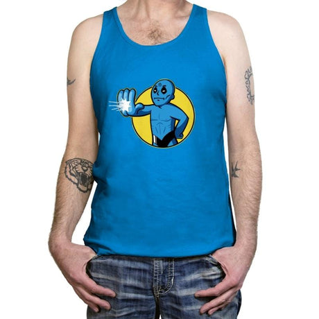 Manhattan Boy - Tanktop Tanktop RIPT Apparel X-Small / Teal