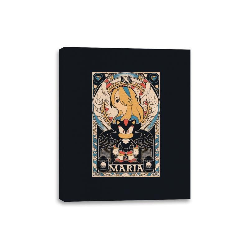 Maria Tarot - Canvas Wraps Canvas Wraps RIPT Apparel 8x10 / Black