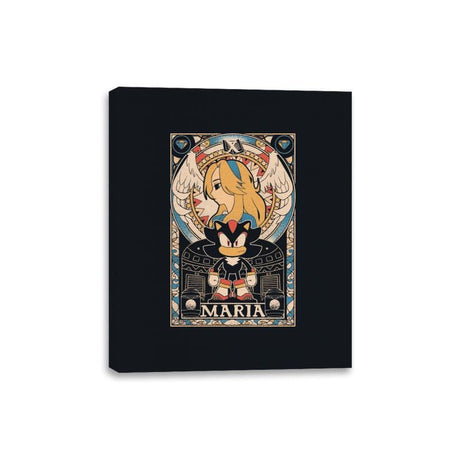 Maria Tarot - Canvas Wraps Canvas Wraps RIPT Apparel 8x10 / Black