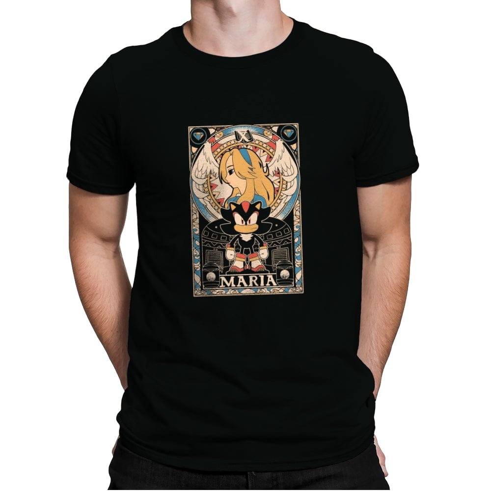 Maria Tarot - Mens Premium T-Shirts RIPT Apparel Small / Black