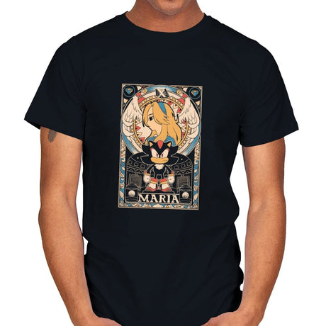 Maria Tarot - Mens T-Shirts RIPT Apparel Small / Black