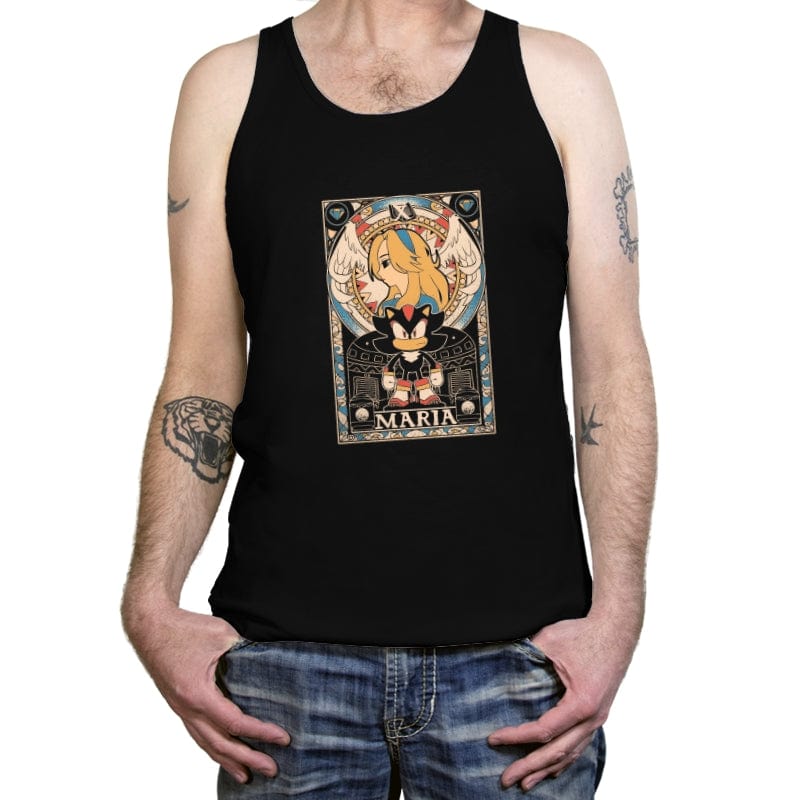 Maria Tarot - Tanktop Tanktop RIPT Apparel X-Small / Black