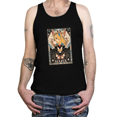 Maria Tarot - Tanktop Tanktop RIPT Apparel X-Small / Black