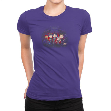 Marine Friends Exclusive - Womens Premium T-Shirts RIPT Apparel Small / Purple Rush