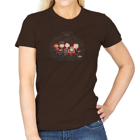 Marine Friends Exclusive - Womens T-Shirts RIPT Apparel Small / Dark Chocolate