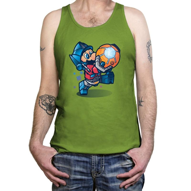 Mario Prime Exclusive - Tanktop Tanktop RIPT Apparel X-Small / Leaf