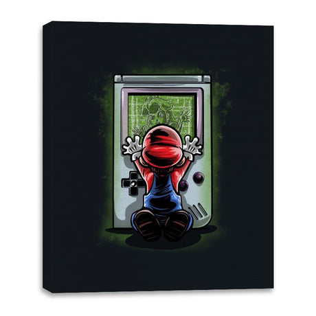 Mariogeist - Canvas Wraps Canvas Wraps RIPT Apparel 16x20 / Black