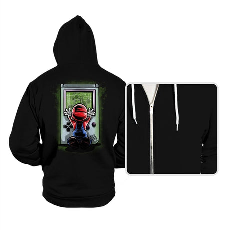 Mariogeist - Hoodies Hoodies RIPT Apparel Small / Black