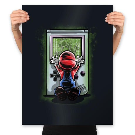 Mariogeist - Prints Posters RIPT Apparel 18x24 / Black