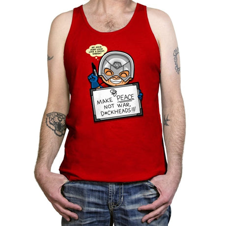 Marker Plea - Tanktop Tanktop RIPT Apparel X-Small / Red