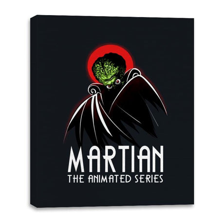 Martian - Canvas Wraps Canvas Wraps RIPT Apparel 16x20 / Black