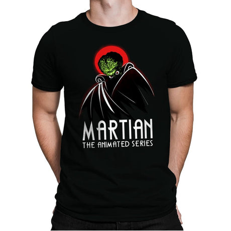 Martian - Mens Premium T-Shirts RIPT Apparel Small / Black