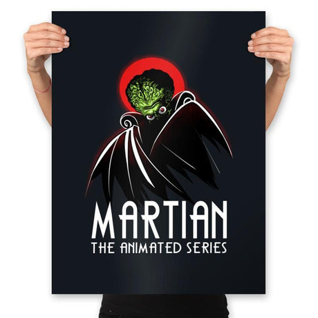 Martian - Prints Posters RIPT Apparel 18x24 / Black