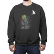 Martian Wall - Crew Neck Sweatshirt Crew Neck Sweatshirt RIPT Apparel Small / Charcoal