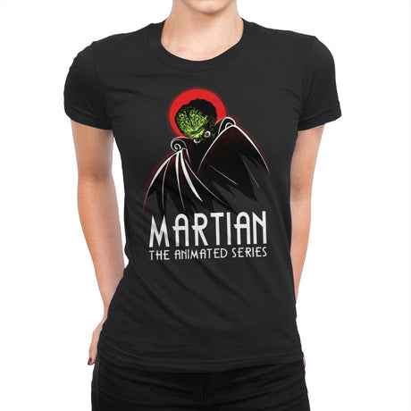 Martian - Womens Premium T-Shirts RIPT Apparel Small / Black