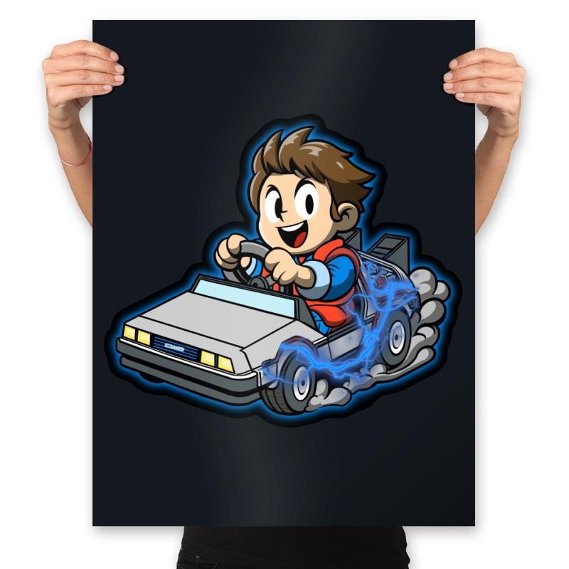 Marty-O Kart - Prints Posters RIPT Apparel 18x24 / Black