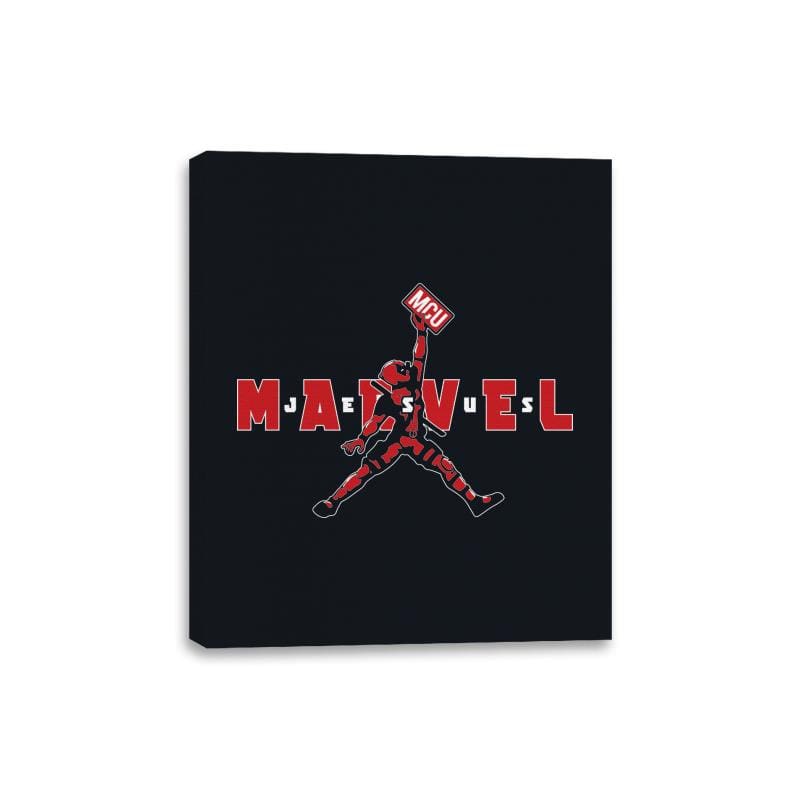 Marvel Jesus - Canvas Wraps Canvas Wraps RIPT Apparel 8x10 / Black