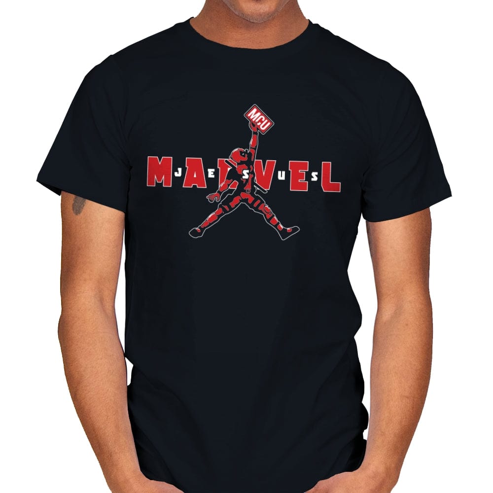 Marvel Jesus - Mens T-Shirts RIPT Apparel Small / Black